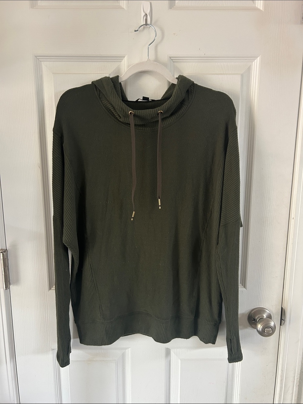 Alala Olive Green Crewneck Sweatshirt